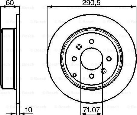 BOSCH 0 986 478 877 - Discofreno autozon.pro