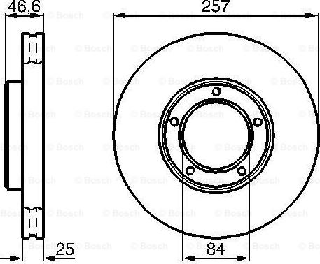 BOSCH 0 986 478 397 - Discofreno autozon.pro