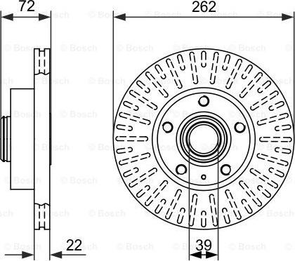 BOSCH 0 986 478 307 - Discofreno autozon.pro