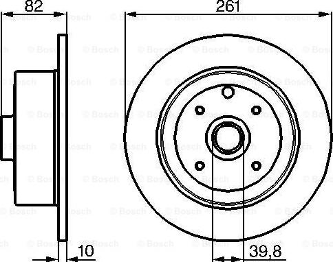 TRW DF1621 - Discofreno autozon.pro