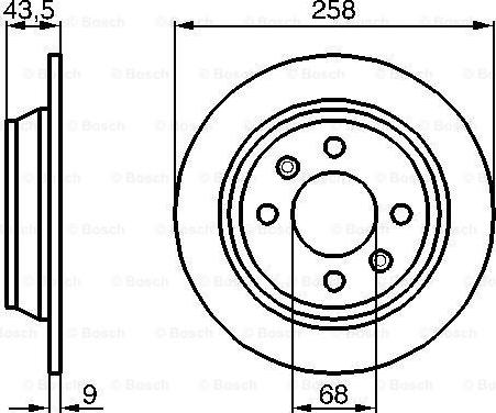 BOSCH 0 986 478 374 - Discofreno autozon.pro