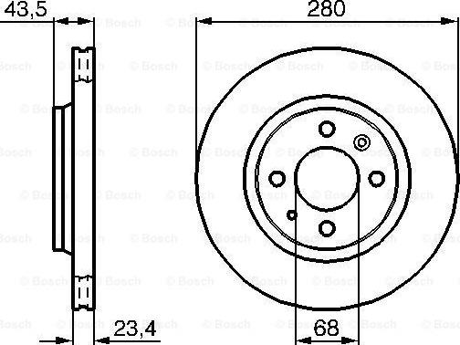 BOSCH 0 986 478 375 - Discofreno autozon.pro