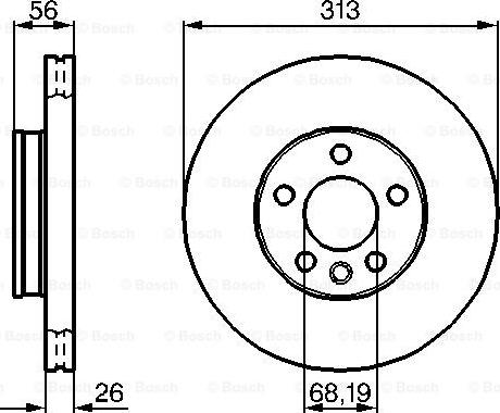 BOSCH 0 986 478 296 - Discofreno autozon.pro