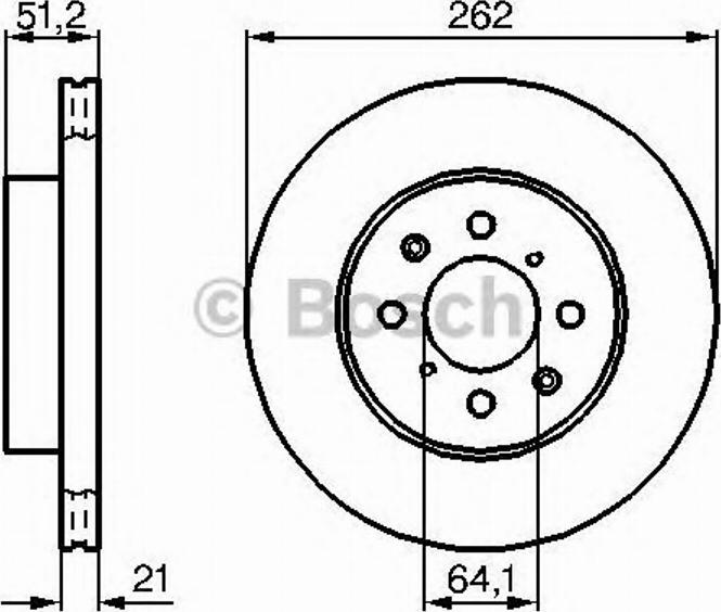 BOSCH 0 986 478 240 - Discofreno autozon.pro