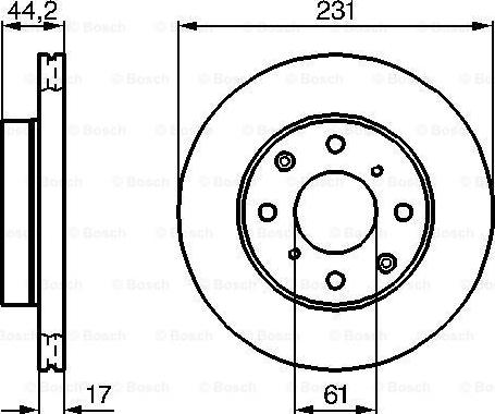 BOSCH 0 986 478 203 - Discofreno autozon.pro