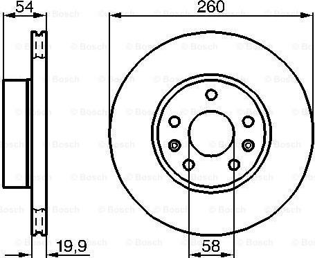 BOSCH 0 986 478 218 - Discofreno autozon.pro