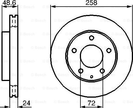 BOSCH 0 986 478 227 - Discofreno autozon.pro