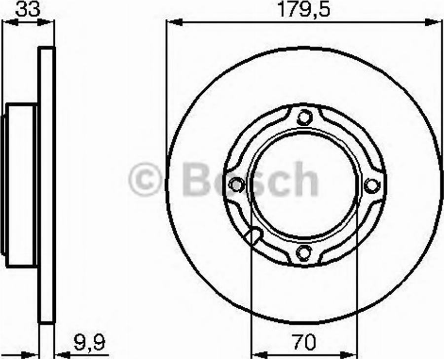 BOSCH 0 986 478 754 - Discofreno autozon.pro