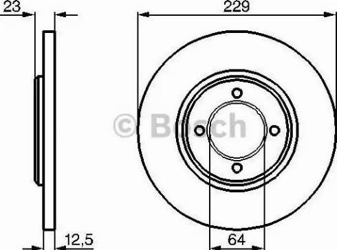 BOSCH 0 986 478 767 - Discofreno autozon.pro