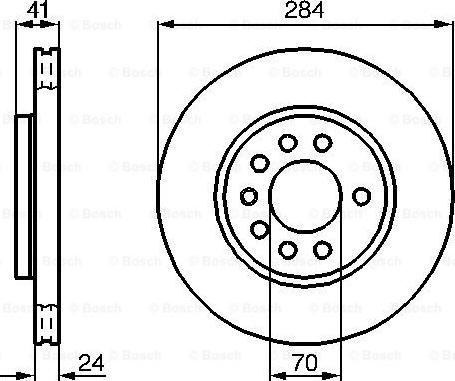 BOSCH 0 986 478 717 - Discofreno autozon.pro