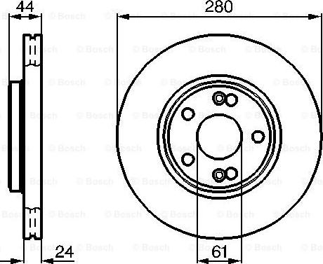 BOSCH 0 986 478 734 - Discofreno autozon.pro