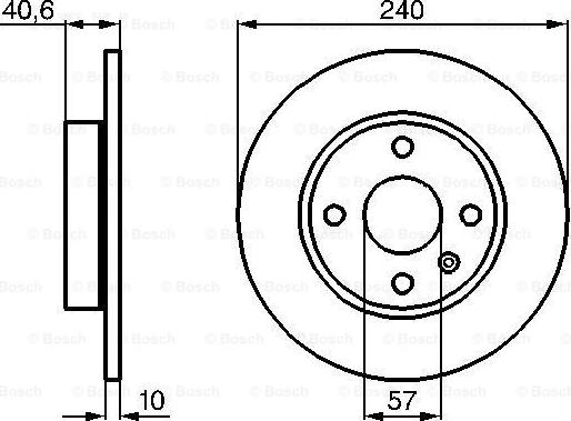 BOSCH 0 986 478 731 - Discofreno autozon.pro