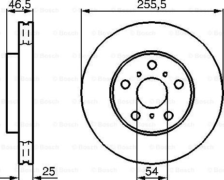 BOSCH 0 986 478 724 - Discofreno autozon.pro