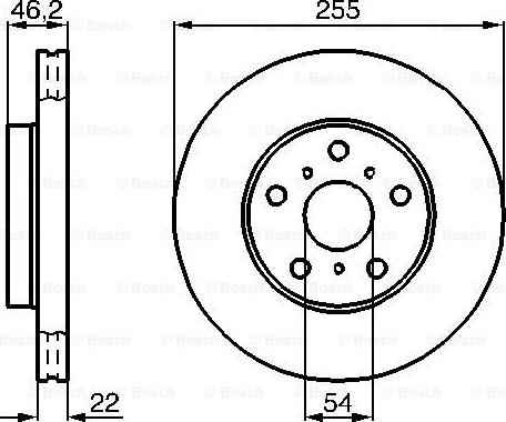 BOSCH 0 986 478 725 - Discofreno autozon.pro