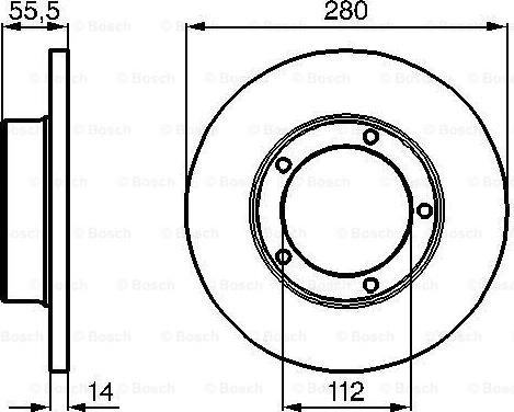 BOSCH 0 986 478 770 - Discofreno autozon.pro