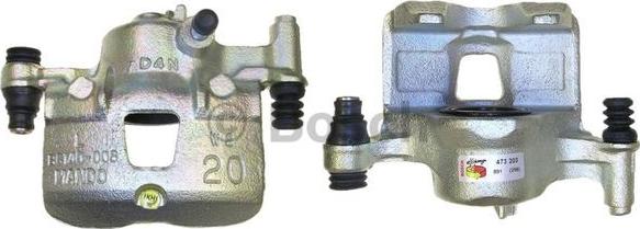 BOSCH 0 986 473 203 - Pinza freno autozon.pro