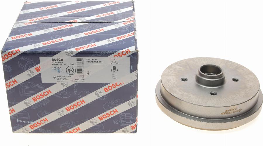 BOSCH 0 986 477 002 - Tamburo freno autozon.pro