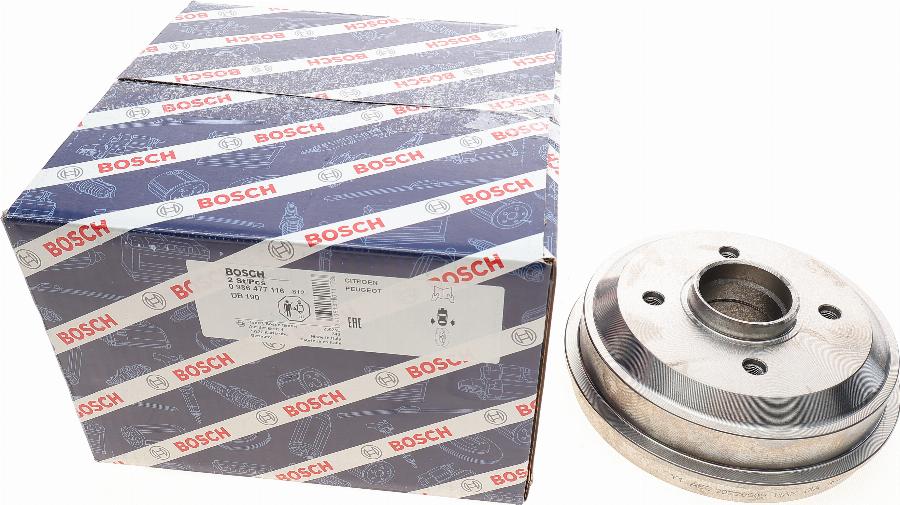 BOSCH 0 986 477 116 - Tamburo freno autozon.pro