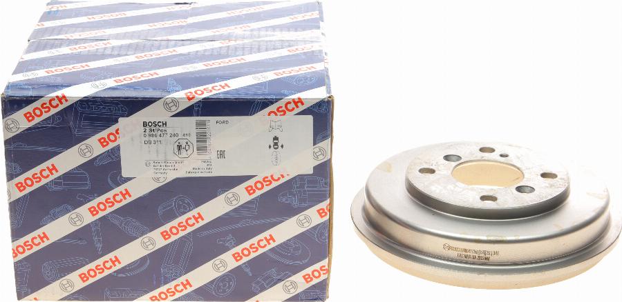 BOSCH 0 986 477 240 - Tamburo freno autozon.pro