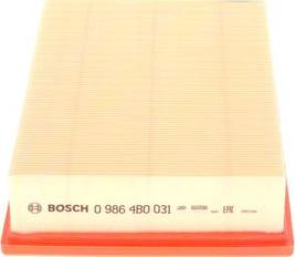 BOSCH 0 986 4B0 031 - Filtro aria autozon.pro