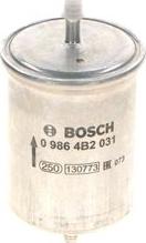 BOSCH 0 986 4B2 031 - Filtro carburante autozon.pro