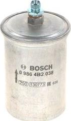 BOSCH 0 986 4B2 038 - Filtro carburante autozon.pro