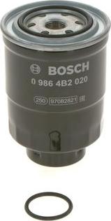 BOSCH 0 986 4B2 020 - Filtro carburante autozon.pro