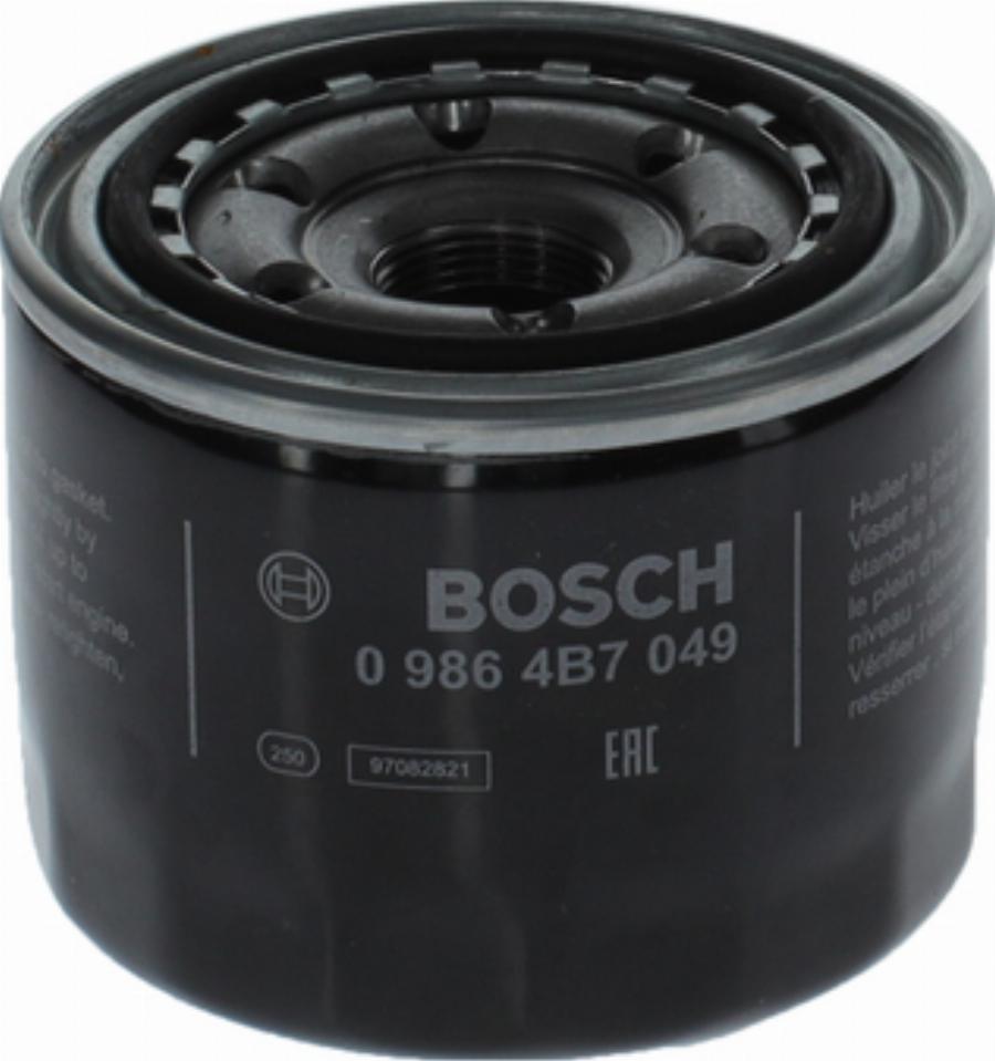 BOSCH 0 986 4B7 049 - Filtro olio autozon.pro