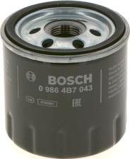 BOSCH 0 986 4B7 043 - Filtro olio autozon.pro