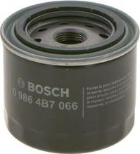 BOSCH 0 986 4B7 066 - Filtro olio autozon.pro