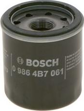 BOSCH 0 986 4B7 061 - Filtro olio autozon.pro