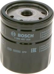 BOSCH 0 986 4B7 008 - Filtro olio autozon.pro