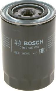 BOSCH 0 986 4B7 036 - Filtro olio autozon.pro