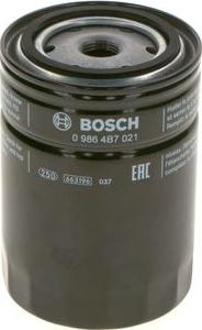 BOSCH 0 986 4B7 021 - Filtro olio autozon.pro