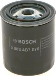 BOSCH 0 986 4B7 070 - Filtro olio autozon.pro