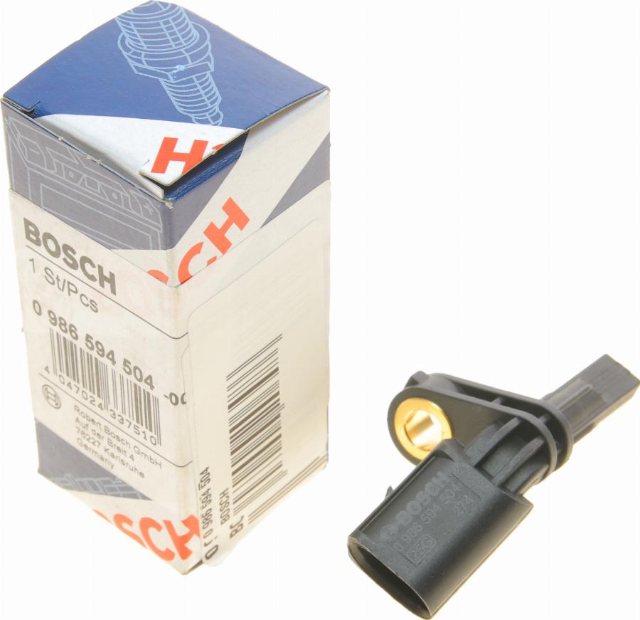 BOSCH 0 986 594 504 - Sensore, N° giri ruota autozon.pro