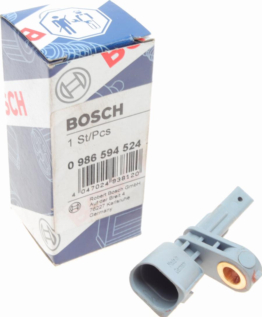 BOSCH 0 986 594 524 - Sensore, N° giri ruota autozon.pro