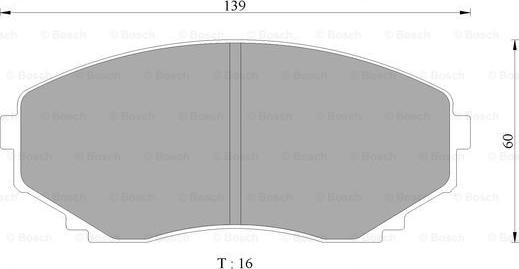 BOSCH 0 986 505 941 - Kit pastiglie freno, Freno a disco autozon.pro