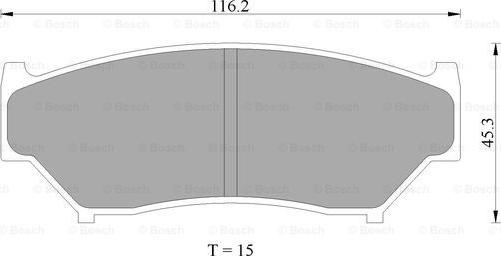 BOSCH 0 986 505 959 - Kit pastiglie freno, Freno a disco autozon.pro