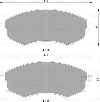 BOSCH 0 986 505 902 - Kit pastiglie freno, Freno a disco autozon.pro