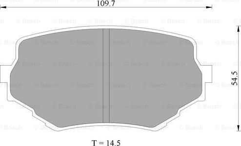 BOSCH 0 986 505 978 - Kit pastiglie freno, Freno a disco autozon.pro