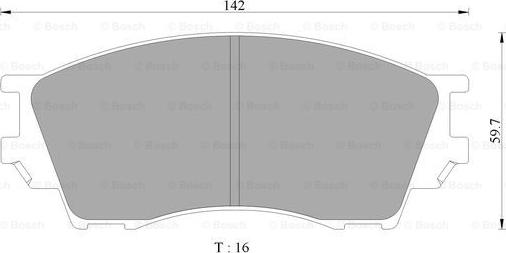 BOSCH 0 986 505 650 - Kit pastiglie freno, Freno a disco autozon.pro