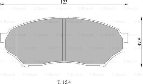 BOSCH 0 986 505 669 - Kit pastiglie freno, Freno a disco autozon.pro