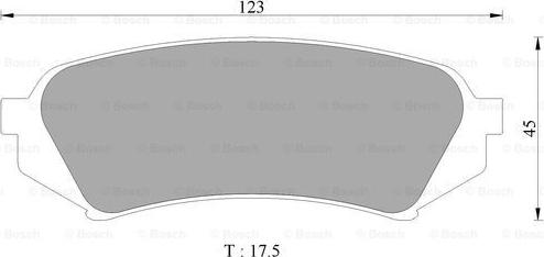 BOSCH 0 986 505 679 - Kit pastiglie freno, Freno a disco autozon.pro