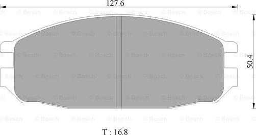 BOSCH 0 986 505 364 - Kit pastiglie freno, Freno a disco autozon.pro