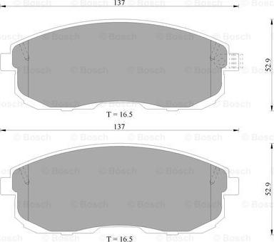 BOSCH 0 986 505 792 - Kit pastiglie freno, Freno a disco autozon.pro