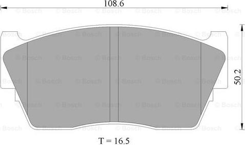 BOSCH 0 986 505 740 - Kit pastiglie freno, Freno a disco autozon.pro