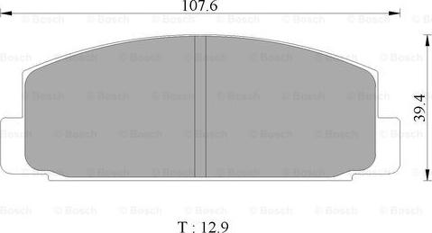 BOSCH 0 986 505 785 - Kit pastiglie freno, Freno a disco autozon.pro