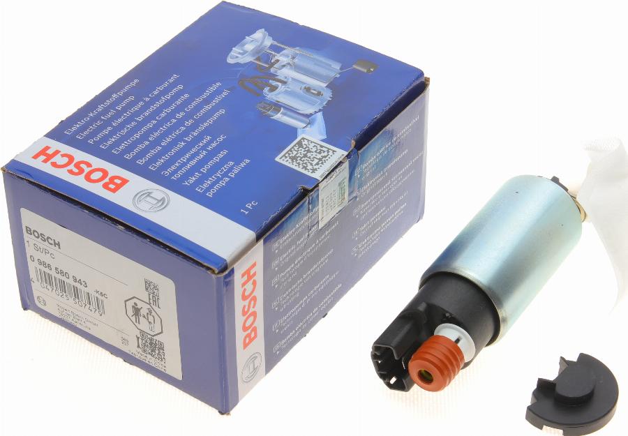 BOSCH 0 986 580 943 - Pompa carburante autozon.pro