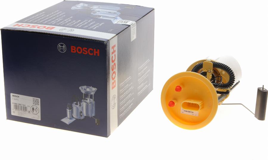 BOSCH 0 986 580 191 - Gruppo alimentazione carburante autozon.pro